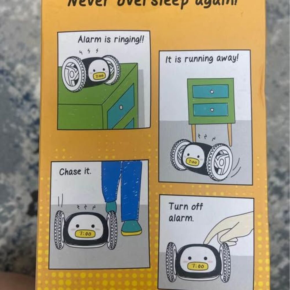 Runaway Digital Alarm Clock - Picture 4 of 5